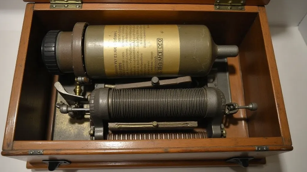 Antique music box disassembly