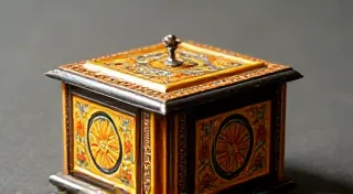 Restoring Painted Finishes on Antique Music Boxes